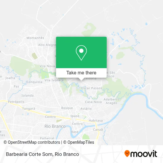 Barbearia Corte Som map