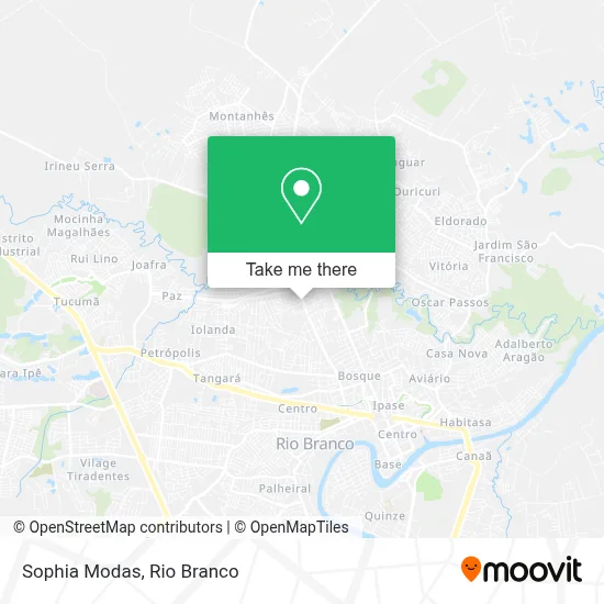 Sophia Modas map
