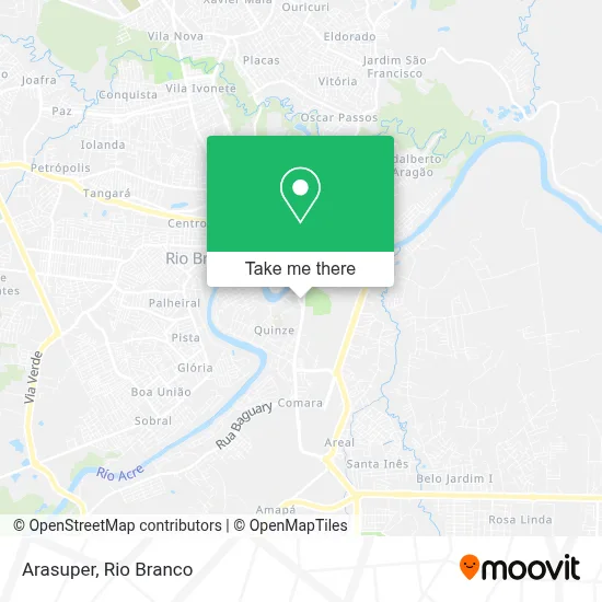 Arasuper map