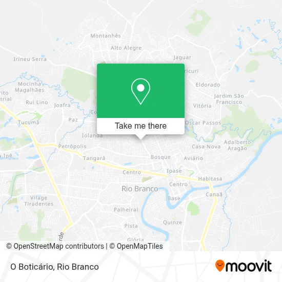 O Boticário map