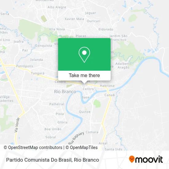 Partido Comunista Do Brasil map