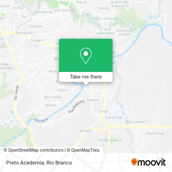 Preto Academia map