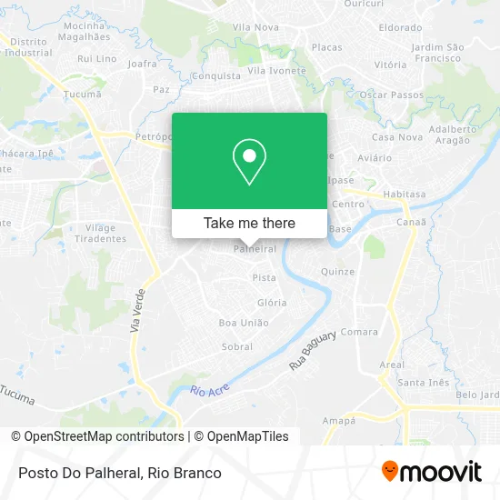 Posto Do Palheral map