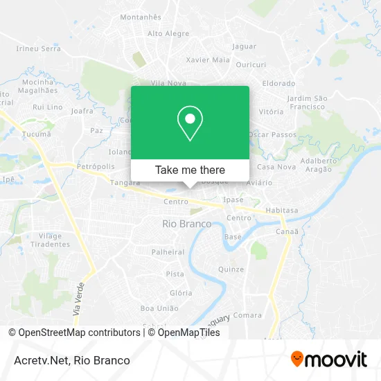 Acretv.Net map