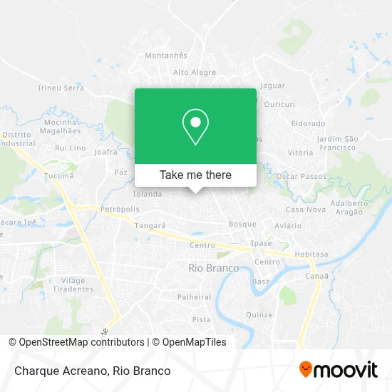Charque Acreano map