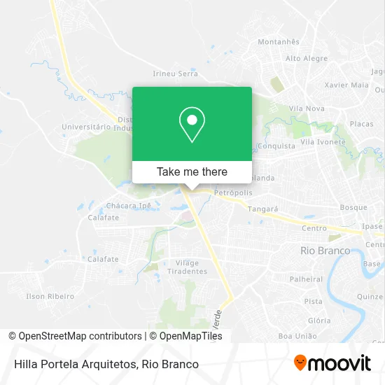 Hilla Portela Arquitetos map
