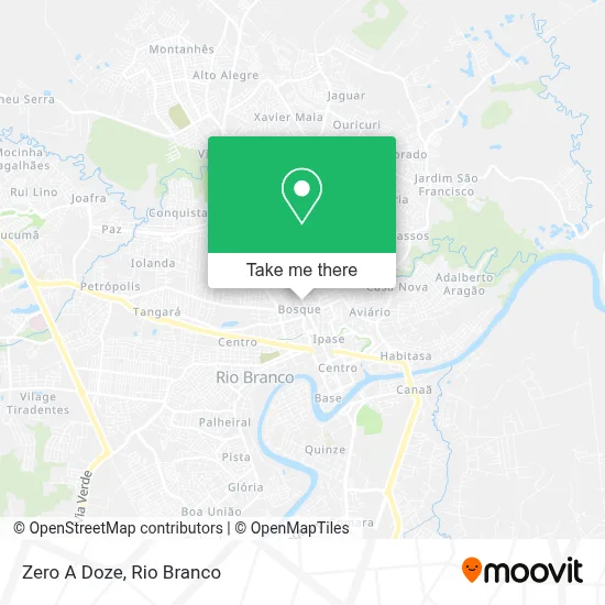 Zero A Doze map