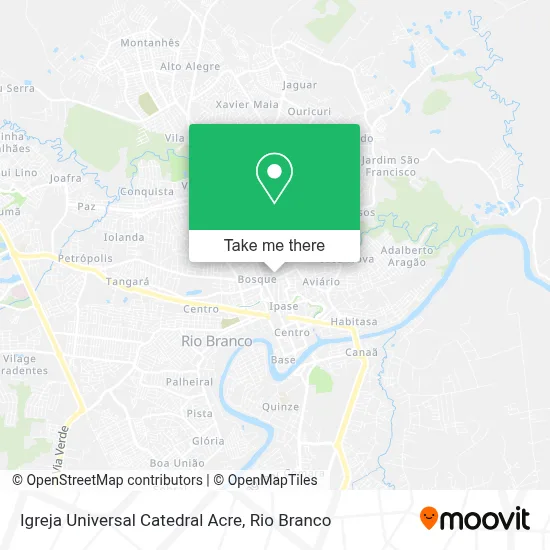 Igreja Universal Catedral Acre map