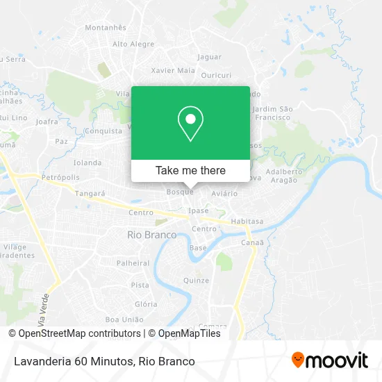 Lavanderia 60 Minutos map