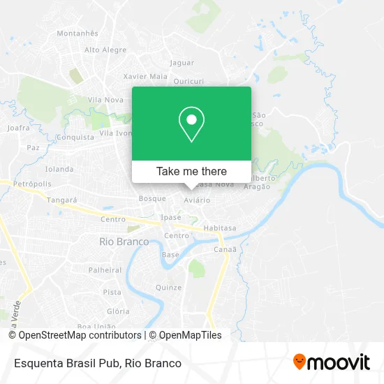 Esquenta Brasil Pub map