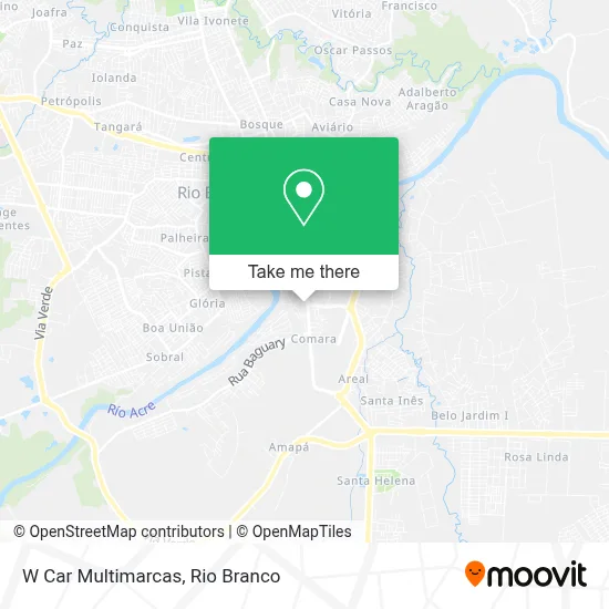 W Car Multimarcas map