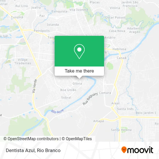 Dentista Azul map