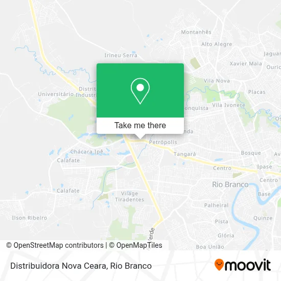 Distribuidora Nova Ceara map