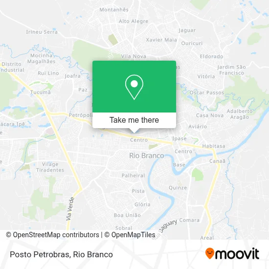 Posto Petrobras map