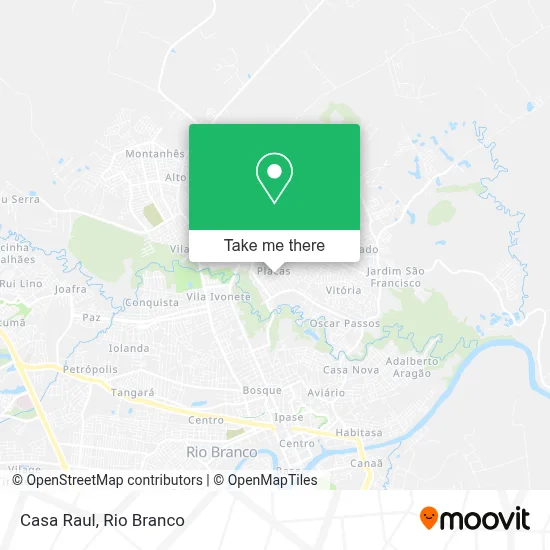 Casa Raul map