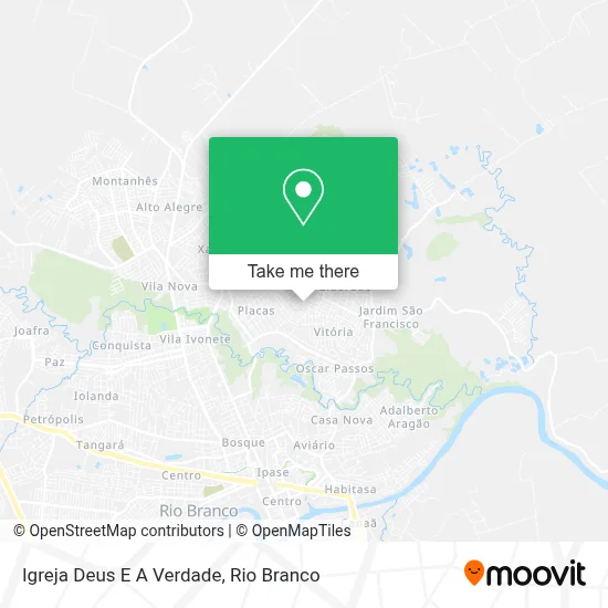 Igreja Deus E A Verdade map