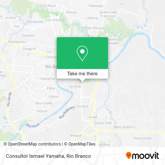 Consultor Ismael Yamaha map