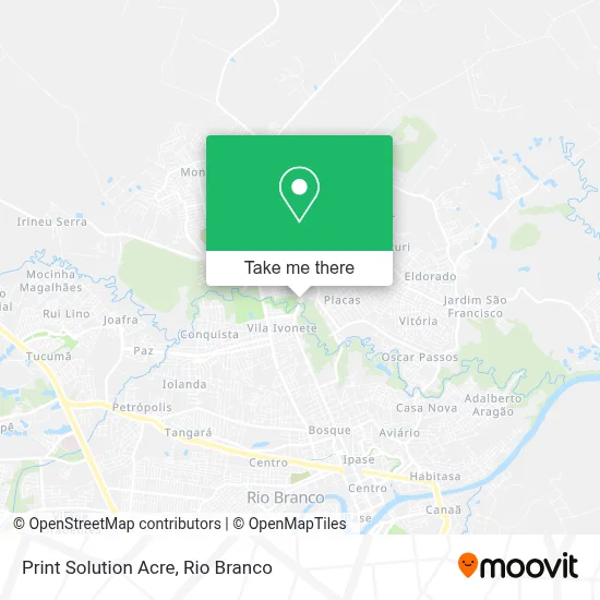 Print Solution Acre map