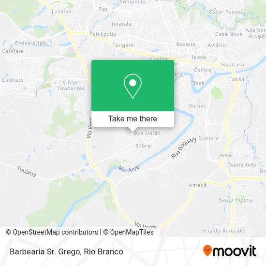 Barbearia Sr. Grego map