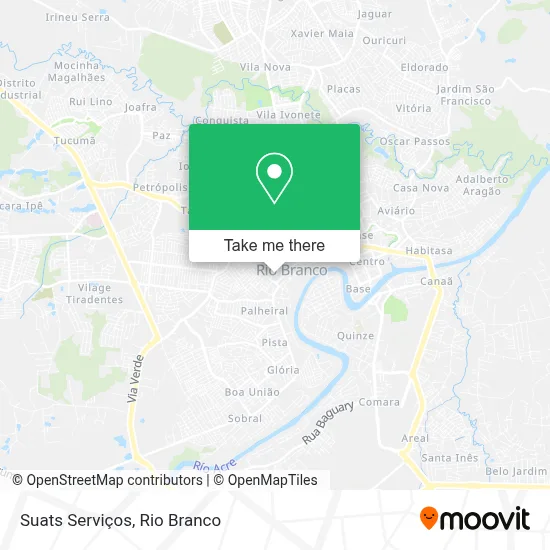 Suats Serviços map