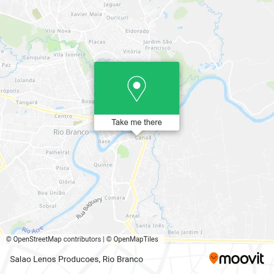 Salao Lenos Producoes map