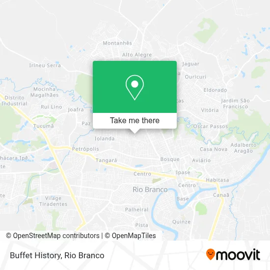 Buffet History map