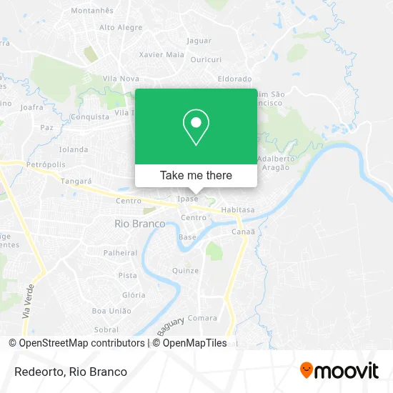 Redeorto map