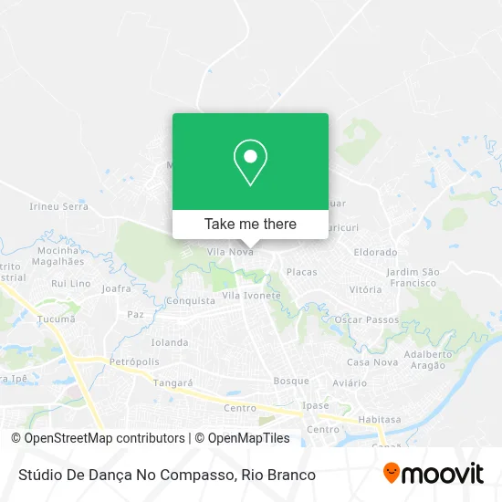 Stúdio De Dança No Compasso map