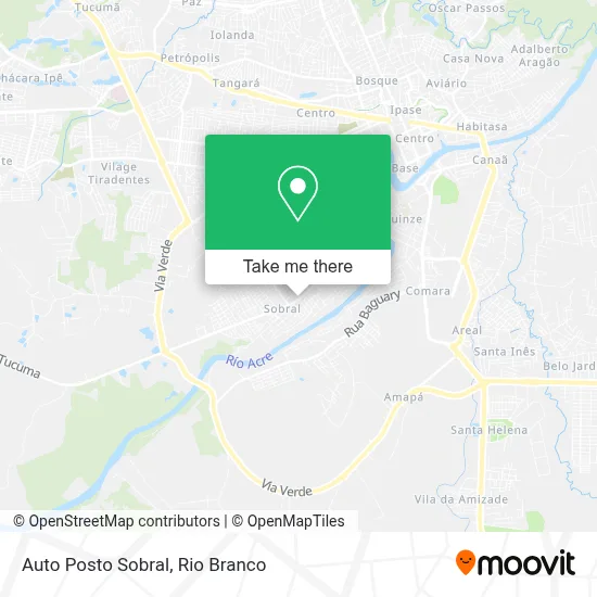 Auto Posto Sobral map