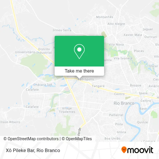 Xô Pileke Bar map