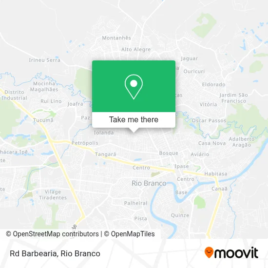 Rd Barbearia map