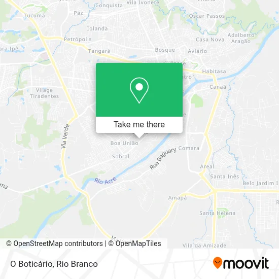 O Boticário map