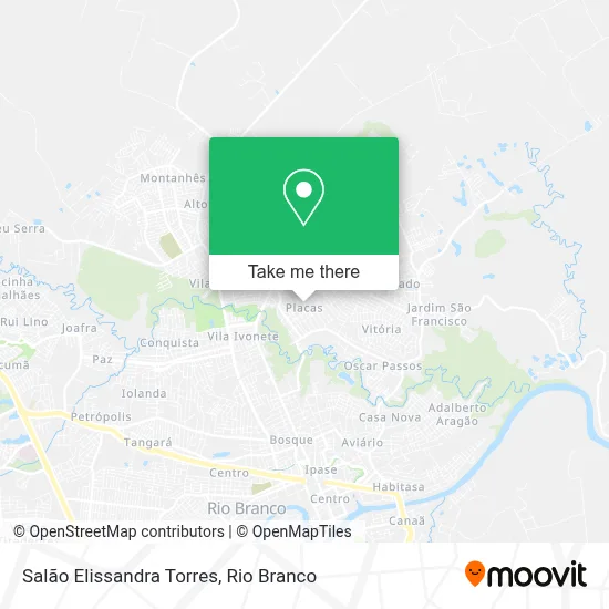 Salão Elissandra Torres map