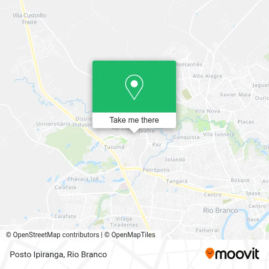 Posto Ipiranga map
