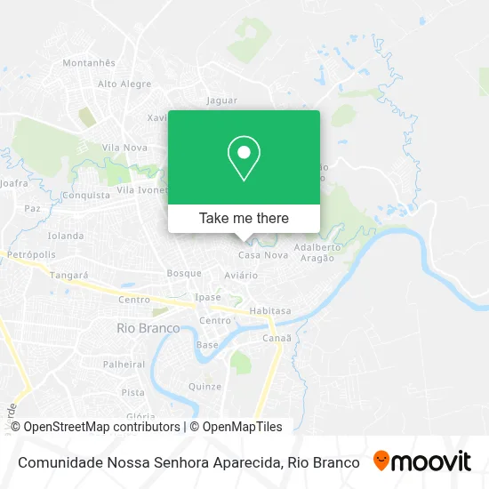 Comunidade Nossa Senhora Aparecida map