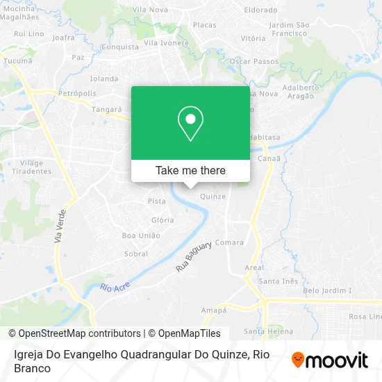 Igreja Do Evangelho Quadrangular Do Quinze map