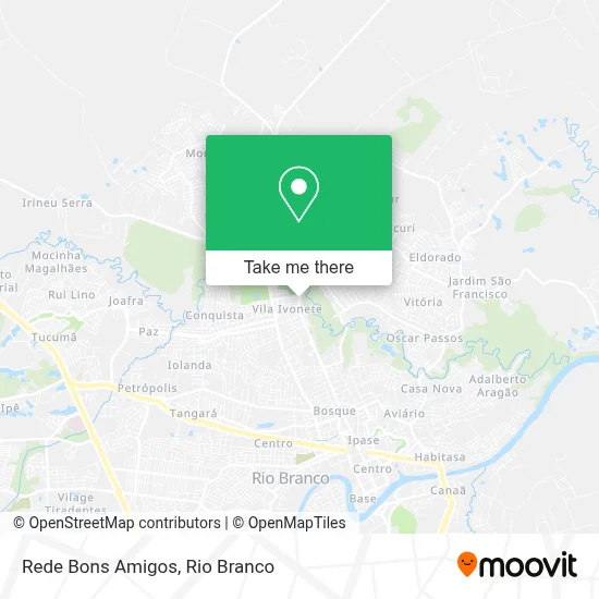 Rede Bons Amigos map