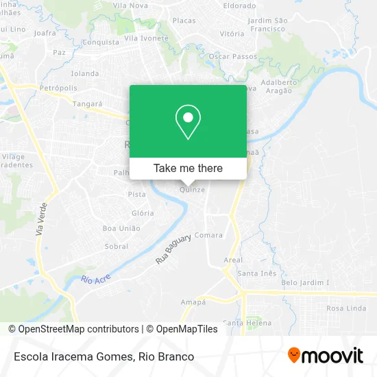 Escola Iracema Gomes map