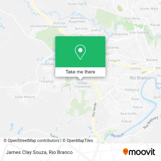 James Clay Souza map