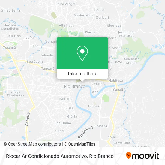 Riocar Ar Condicionado Automotivo map