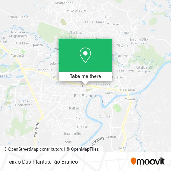 Feirão Das Plantas map
