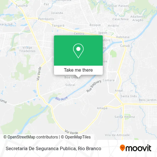 Secretaria De Seguranca Publica map