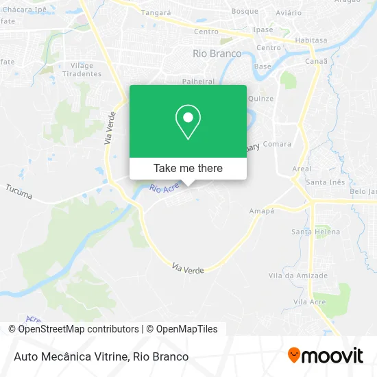 Auto Mecânica Vitrine map