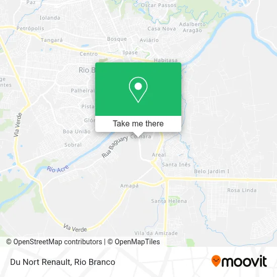 Du Nort Renault map