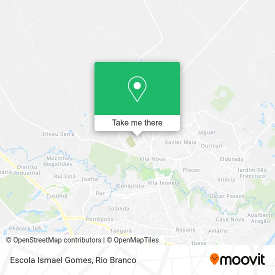Escola Ismael Gomes map