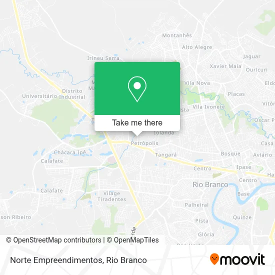 Norte Empreendimentos map