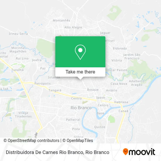 Distribuidora De Carnes Rio Branco map
