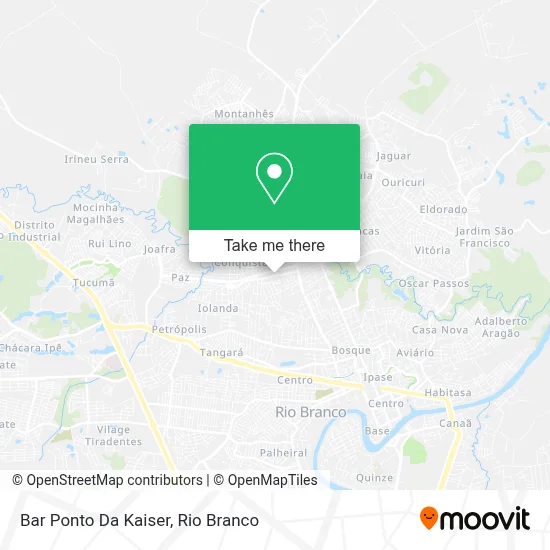 Bar Ponto Da Kaiser map
