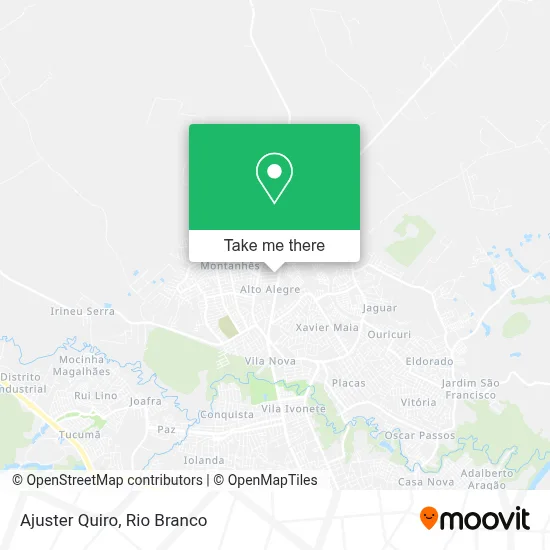 Ajuster Quiro map