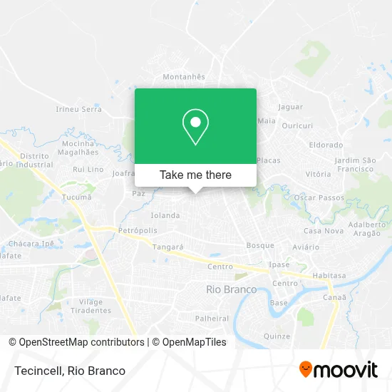 Tecincell map